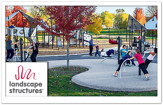 Sports Fitness S Playgrounds, Landscape Structures Exercise Equipment
